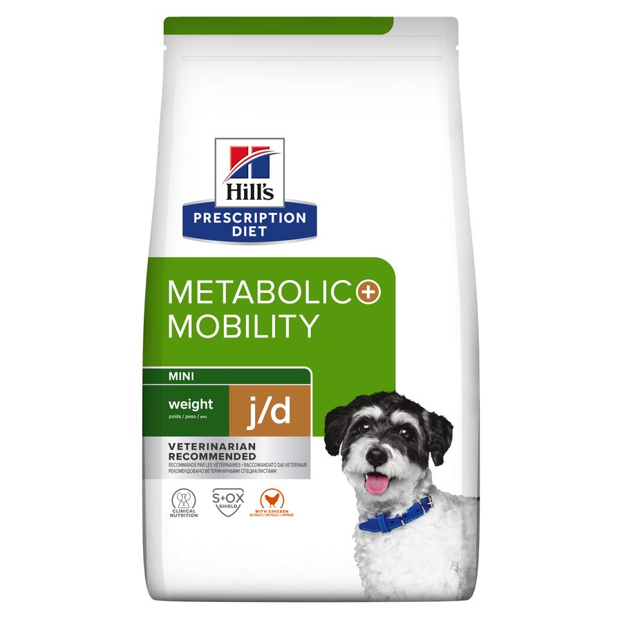 Hill's Prescription Diet J/D Mini Adult Metabolic + Mobility pienso para perros, , large image number null