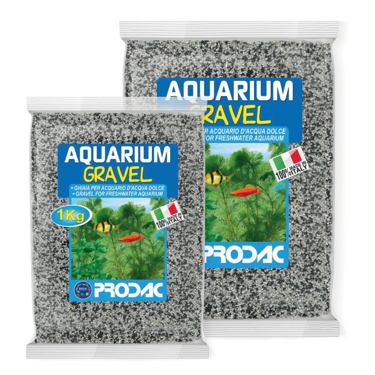 PRODAC ARENA BLANCA Y NEGRA FINA 2,5 KG