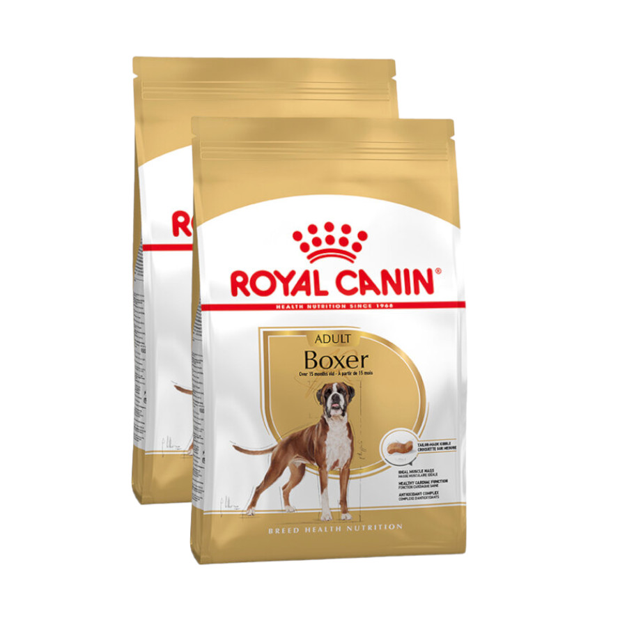 2 x 12 kg Royal Canin Adult Boxer pienso para perros ¡Pack ahorro!