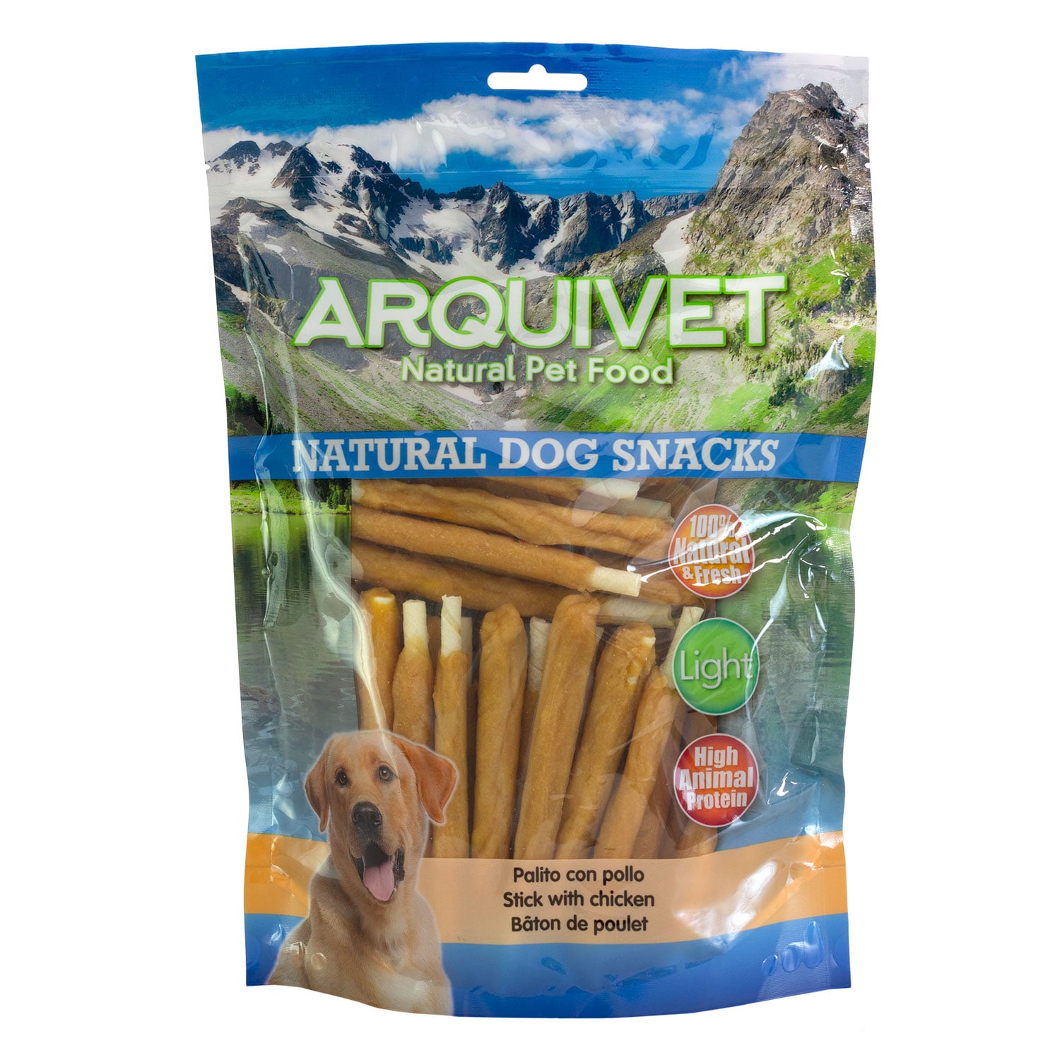 Palito con Pollo – Snacks naturales – 100 gr – 13cm