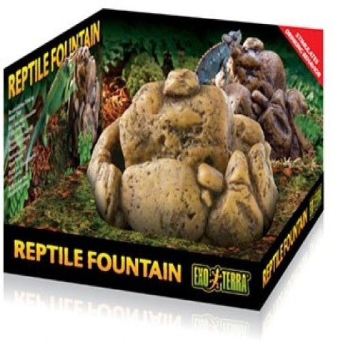 Bebedero Exo-Terra Reptil Fountain color Marrón