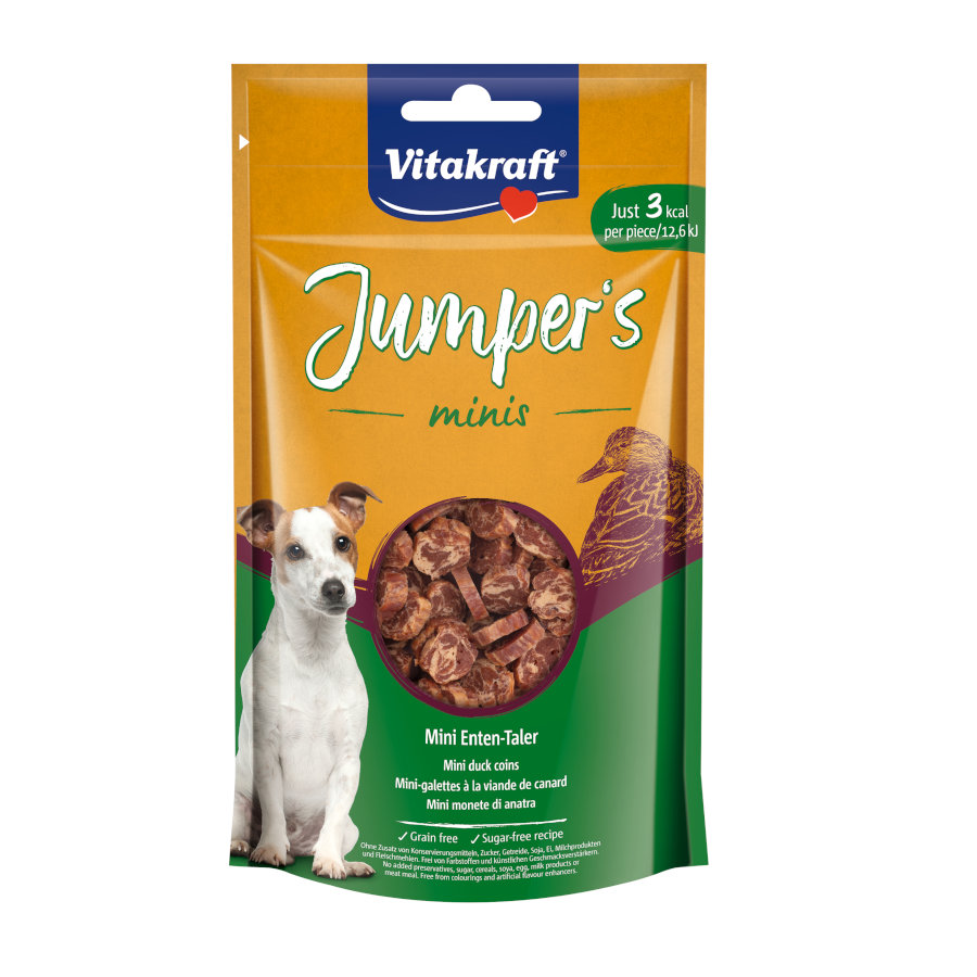Vitakraft Bocaditos Jumper’s Pato para perros mini, , large image number null