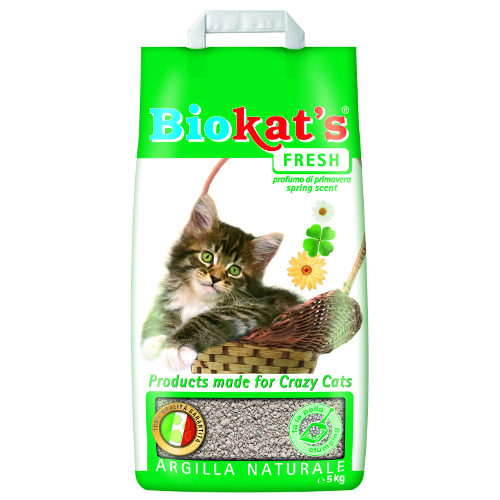 8 L GimCat Biokat’s Fresh Arena Aglomerante para gatos
