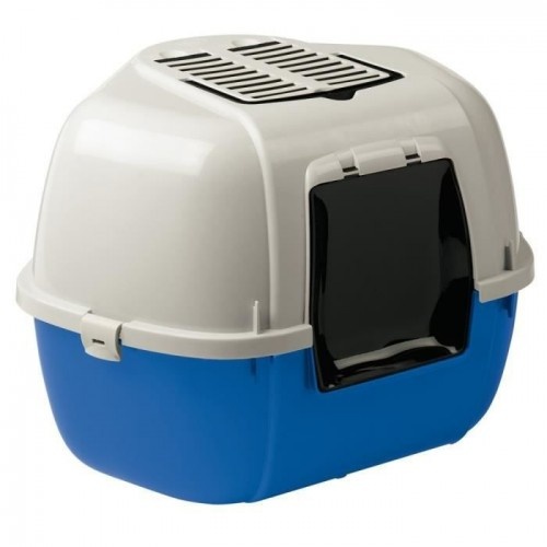 Ferplast Mika Blanco y azul Bandeja Sanitaria para gatos