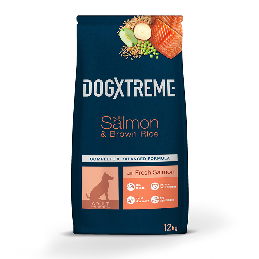 2 x 3 kg Dogxtreme Salmón y Arroz pienso ¡Pack ahorro!