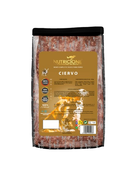 NUTRICIONUE MENÚ COMPLETO CIERVO 1KG