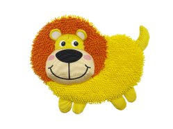 FOFOS | Peluche León Sin Relleno con Sonido Crujiente – Para Perro