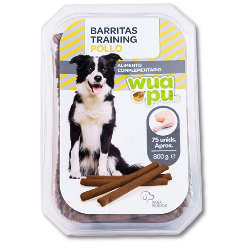 WUAPU BARRITAS TRAINING Pollo 800G 70 UD