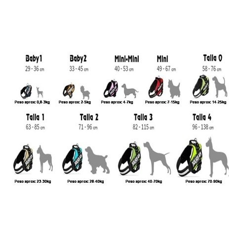 Arnés ergonómico Julius K9 para perros color Jeans, , large image number null