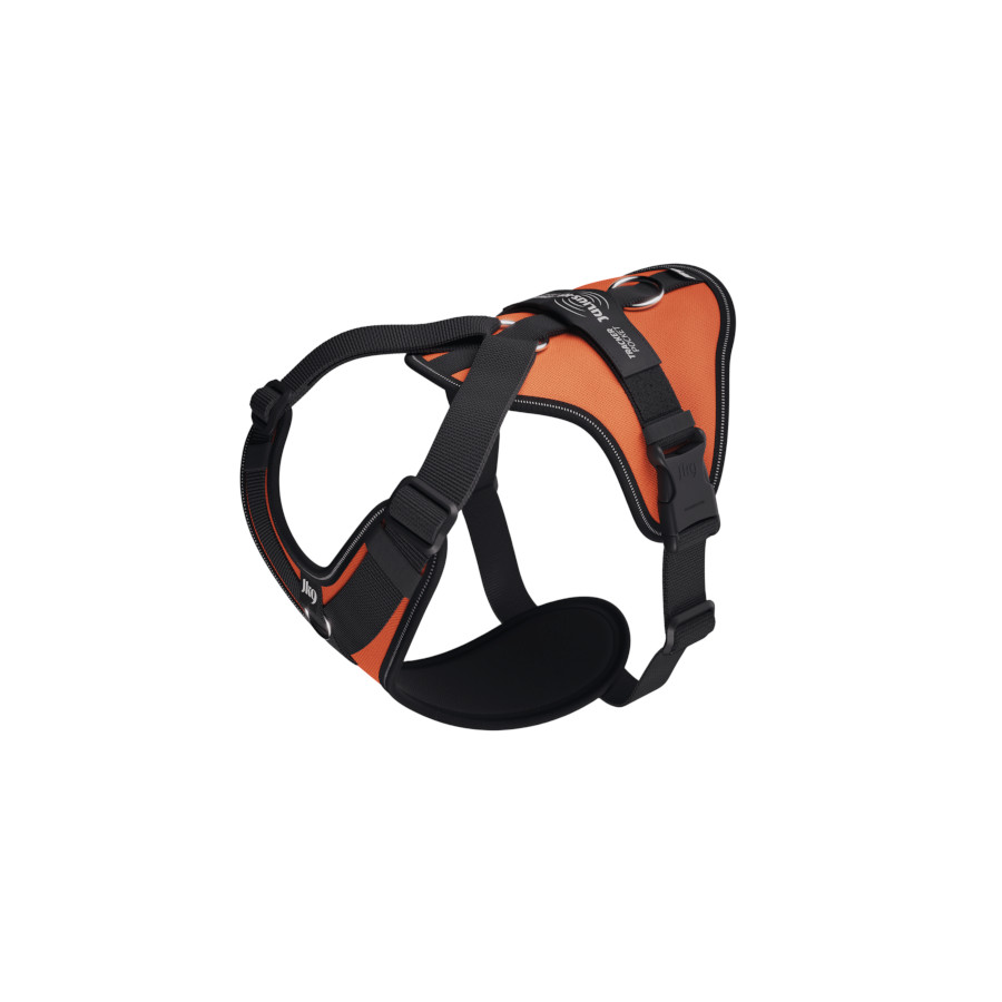 L Julius-K9 Longwalk Light Naranja arnés para perros