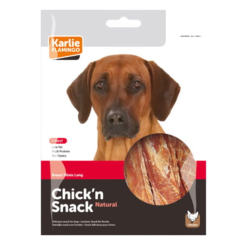 Imagen de Flamingo Hapki Filetes Largos de Pollo Snack para Perros 170 g