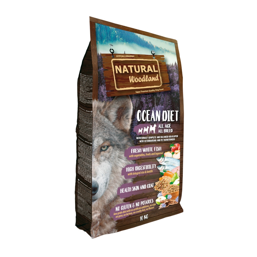 Imagen de Natural Woodland Pienso Ocean Diet para Perros 10Kg