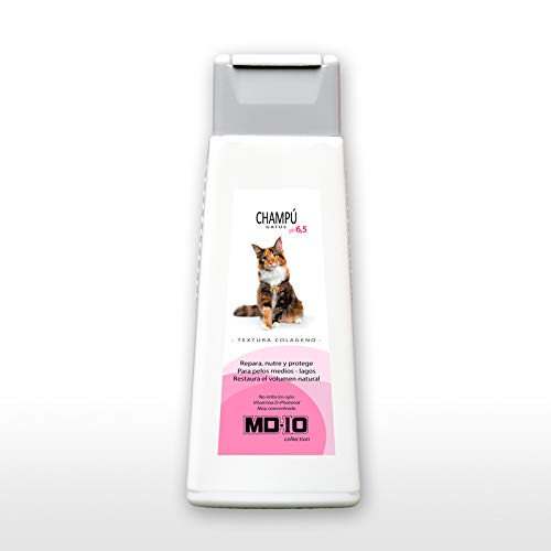 Champú para Gatos con Colágeno Hidrolizado – 300ml – MD10 COLLECTION