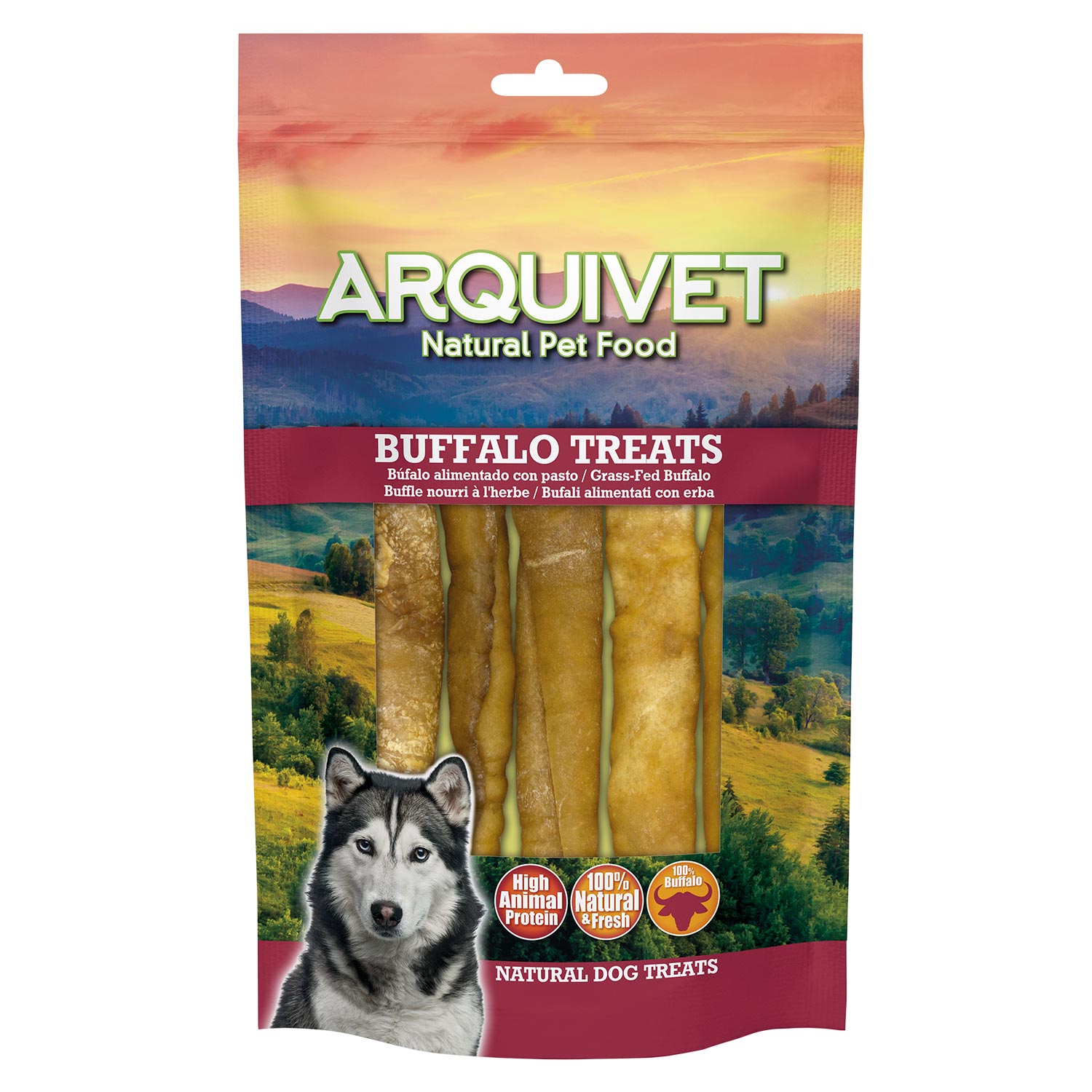 Barritas de colágeno de Búfalo – 12 cm – 100 g – 5 unidades