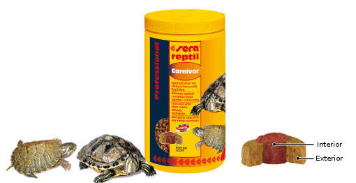 SERA reptil Profesional Carnivore Alimento completo reptiles carn?voros  