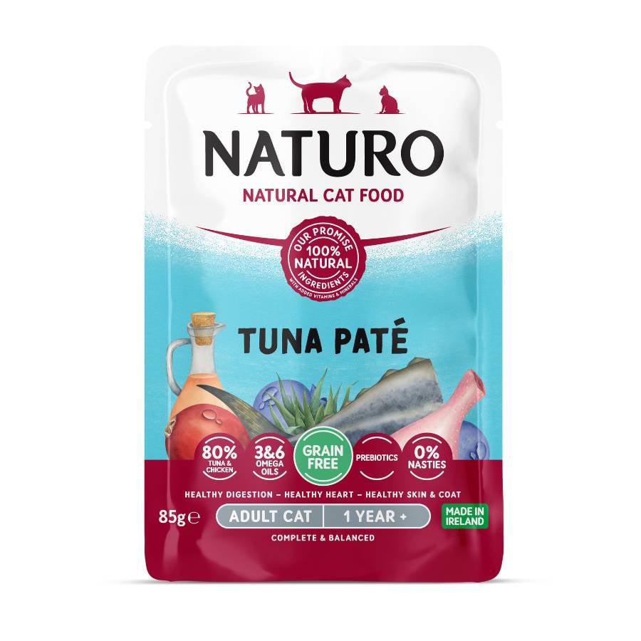 NATURO GATO PATE ATUN 85G