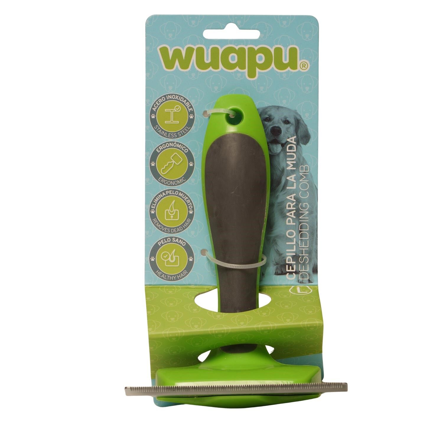 WUAPU CEPILLO MUDA METALICO L
