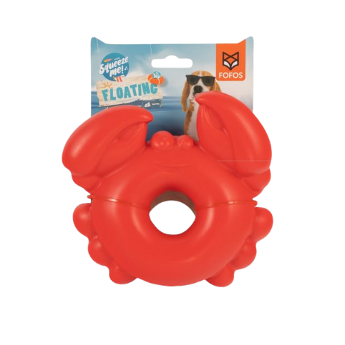 FOFOS | Cangrejo para Masticar Estridente  – Para Perro