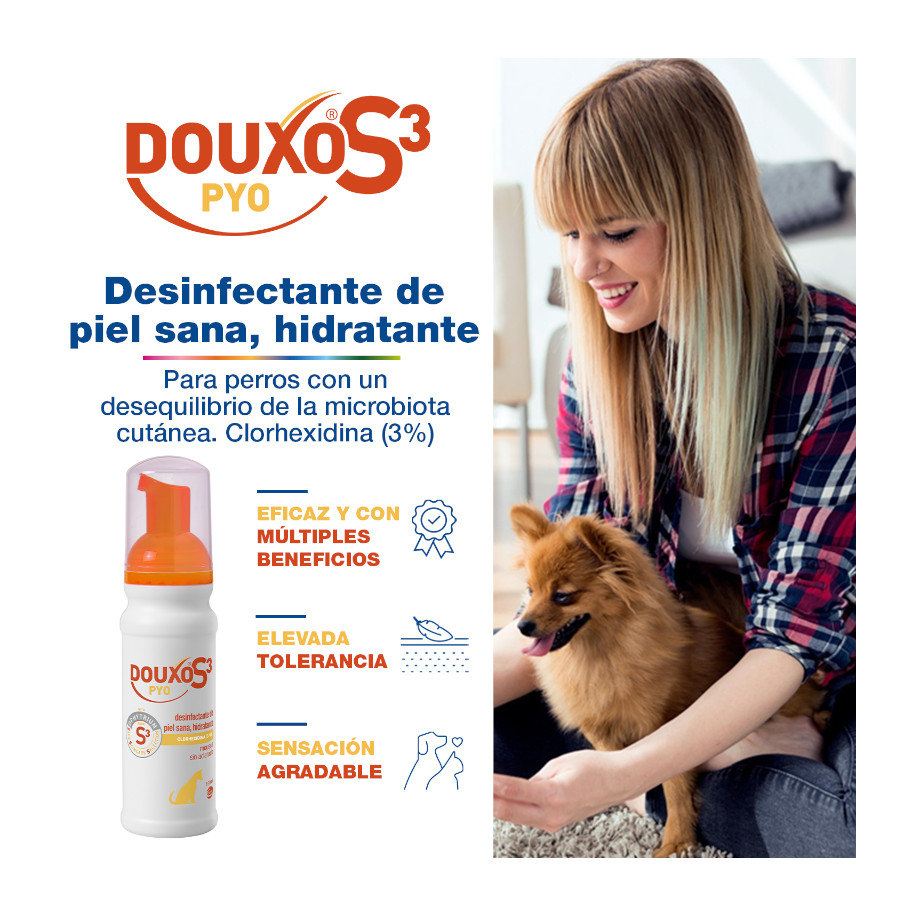 Douxo S3 Pyo Espuma Desinfectante
