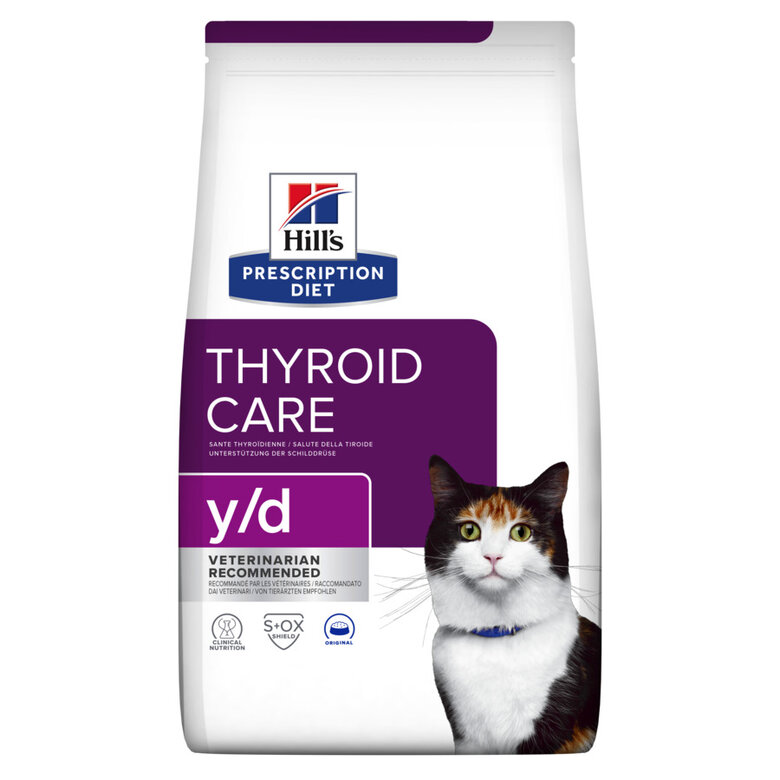 1.5 kg Hill’s Prescription Diet Thyroid Care y/d pienso para gatos