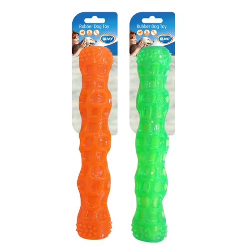 DUVO JUGUETE PERRO TPR TUBO SONIDO (PEQUEÑO 18 CM)