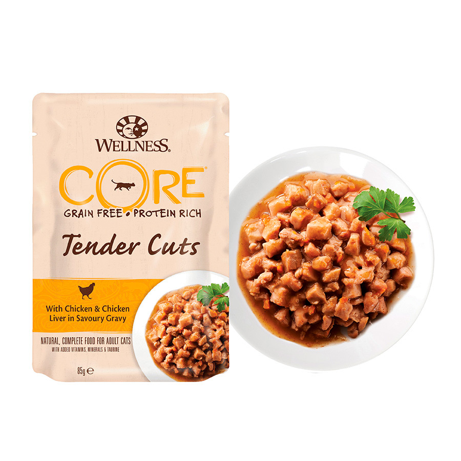 Wellness Core Tender Pollo Sobre en salsa para gatos
