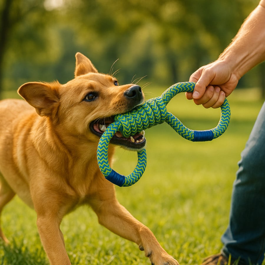 Tootoy! Mordedor de Cuerda Doble para perros