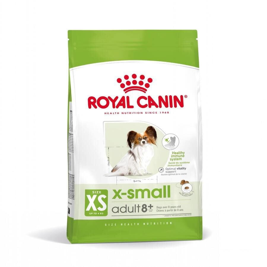 1.5 kg Royal Canin X-Small 8+ Mature pienso para perros