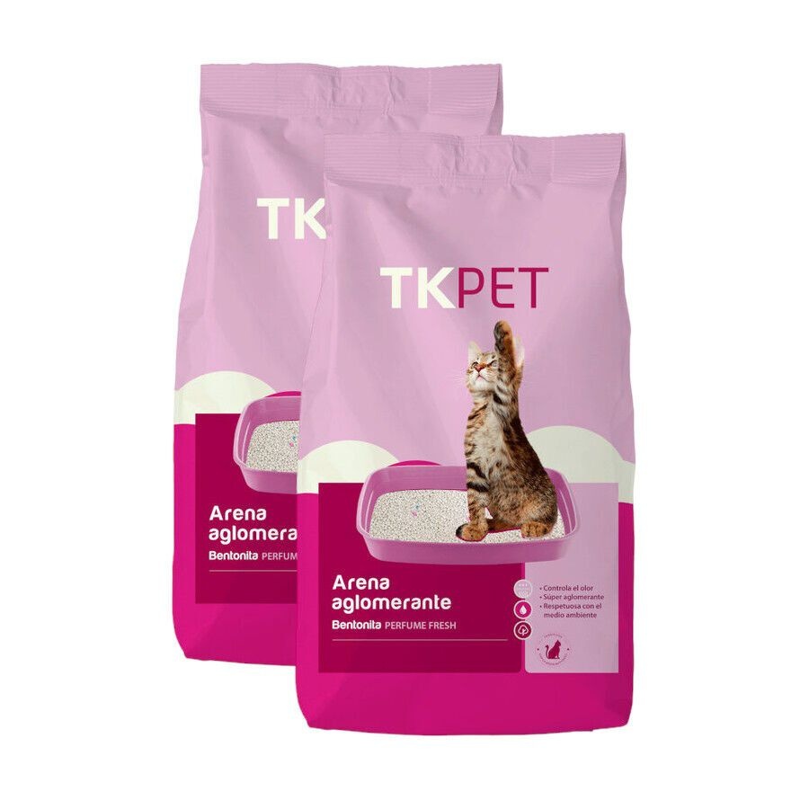 2 x 10 L TK-Pet Arena Aglomerante Fresh para gatos ¡Pack ahorro!