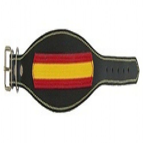 Collar bandera de España para galgos color Rojo y Amarillo, , large image number null