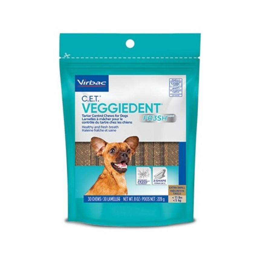 Virbac Snacks Dentales VeggieDent Fresh para perros, , large image number null