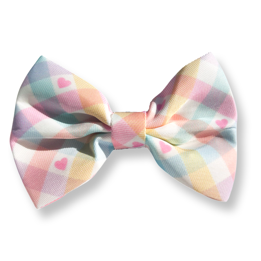 Pajarita – Vichy Pastel