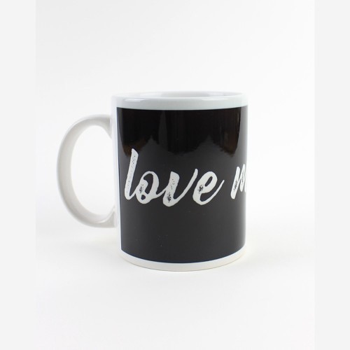 Taza Love my cat color Negro