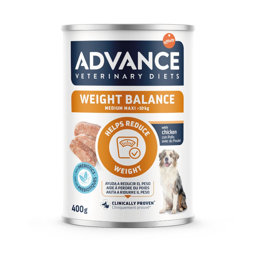Advance Veterinary Diets Weight Balance Medium Maxi Comida Húmeda para perros