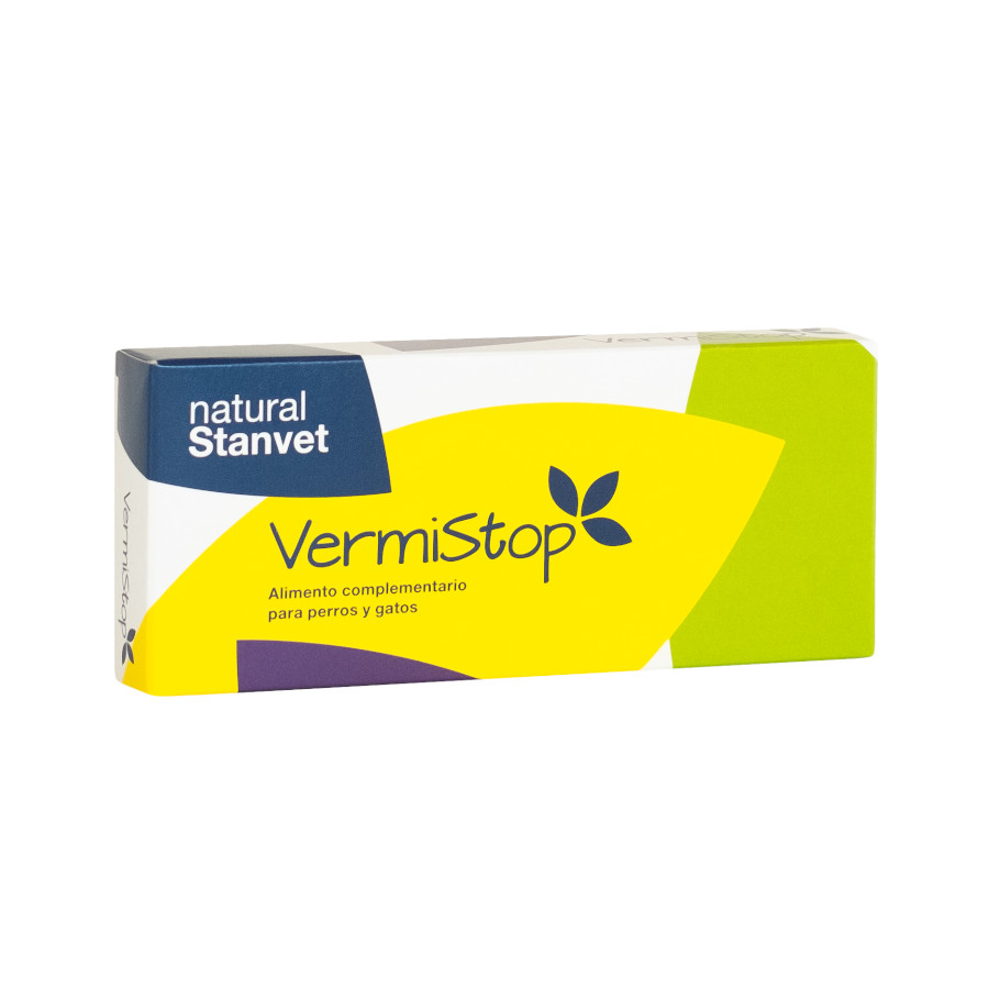 Stangest Vermistop Blíster Suplemento para perros y gatos