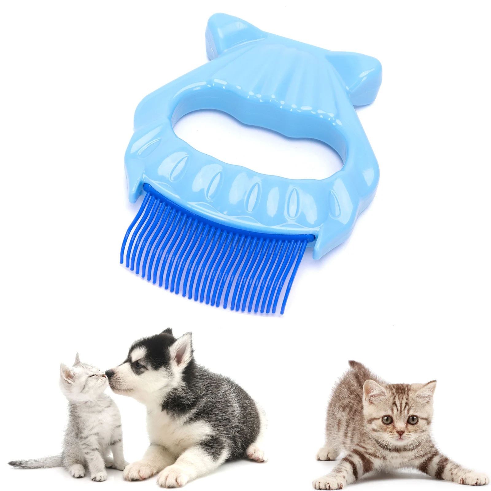 Nobleza - Peines para gatos, Cepillos Gatos y Perros, Cepillo Perro Pelo Corto, Peine Para Gatos, Depilación Corta y Larga Para Mascotas, Peine De