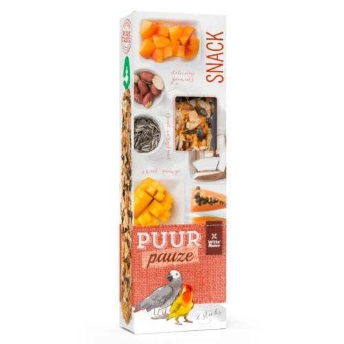 Witte Molen Puur Pauze Frutas y Cacahuete para agapornis