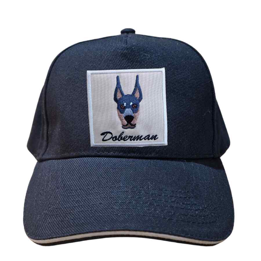 GORRA PERRO DOBERMAN