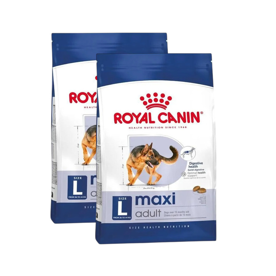 2 x 15 kg Royal Canin Maxi Adult pienso para perros ¡Pack ahorro!