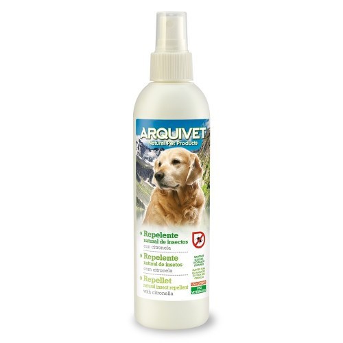 Repelente natural de insectos con citronela para perros