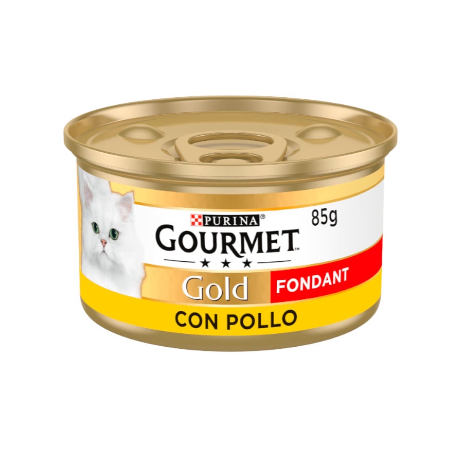Gourmet Gold Fondant Pollo en Paté lata para gatos