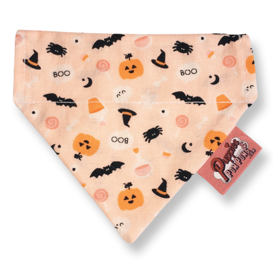 ¡Boo! Bandana para perros de Halloween